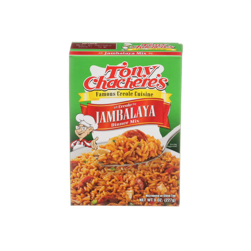 TONY CHACHERE'S JAMBALAYA MIX ( 12X8 OZ ) TONY CHACHERE'S JAMBALAYA MIX ( 12X8 OZ )