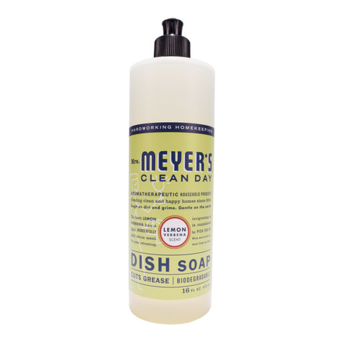 MEYERS LEMON VERBENA LIQUID DISH SOAP ( 6X16 OZ ) MEYERS LEMON VERBENA LIQUID DISH SOAP ( 6X16 OZ )