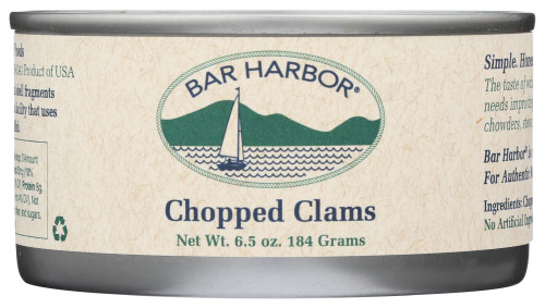 BHARBOR CHOPPED CLAMS ( 12 X 6.5 OZ ) BHARBOR CHOPPED CLAMS ( 12 X 6.5 OZ )