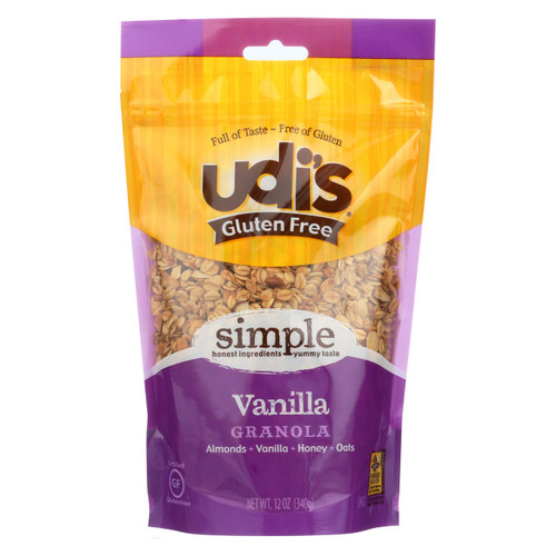 UDI VANILLA GRANOLA, GF ( 6 X 11 OZ ) UDI VANILLA GRANOLA, GF ( 6 X 11 OZ )