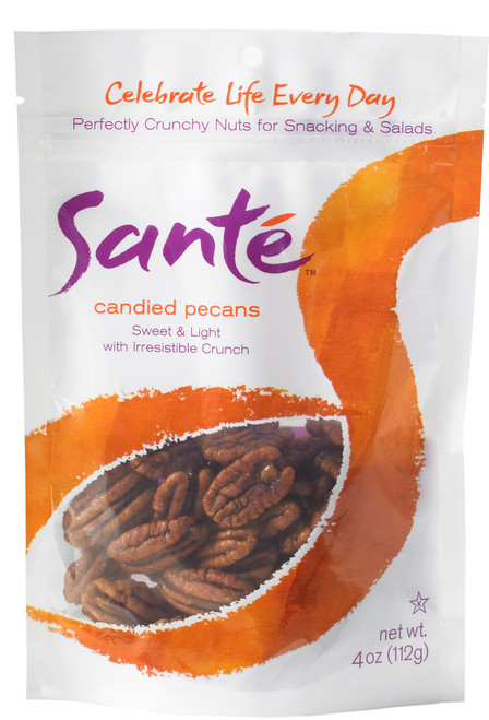 SANTE CANDIED PECANS ( 6 X 4 OZ ) SANTE CANDIED PECANS ( 6 X 4 OZ )