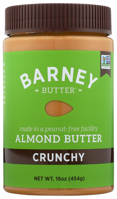BARNEY BUTTER CRUNCHY ALMOND BUTTER ( 6X16 OZ ) BARNEY BUTTER CRUNCHY ALMOND BUTTER ( 6X16 OZ )