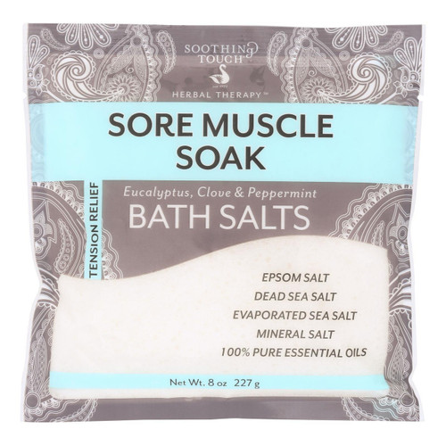 S.T. BTH SLTS MSCLE SOAK ( 6 X 8 OZ ) S.T. BTH SLTS MSCLE SOAK ( 6 X 8 OZ )