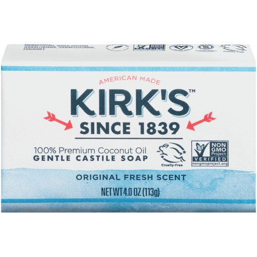 KIRKS CASTILE BAR SOAP ( 1 X 4 OZ ) KIRKS CASTILE BAR SOAP ( 1 X 4 OZ )