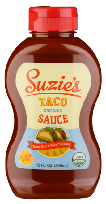 OG2 SUZIES TACO SAUCE ( 6 X 12 OZ ) OG2 SUZIES TACO SAUCE ( 6 X 12 OZ )