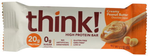 THINK BABY CREAMY PEANUT BUTTER THIN BAR ( 10X2.1 OZ )