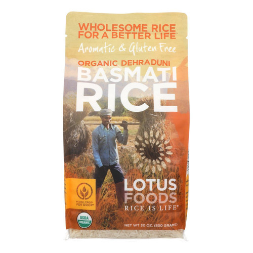 OG2 LOTUS WHITE BASMATI ( 6 X 30 OZ ) OG2 LOTUS WHITE BASMATI ( 6 X 30 OZ )