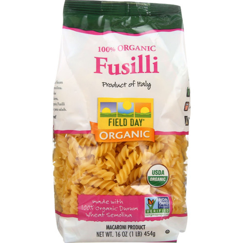 FIELD DAY TRADITIONAL FUSILLI PASTA ( 12X16 OZ )