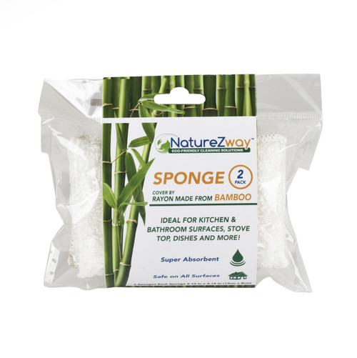NATZWY BAMBOO SPONGE 2PK ( 12 X 12 CT ) NATZWY BAMBOO SPONGE 2PK ( 12 X 12 CT )