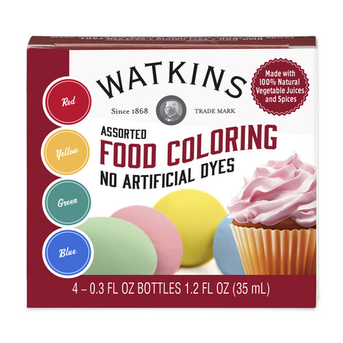 WTKINS FOOD COLORING AST ( 6 X 4 CT ) WTKINS FOOD COLORING AST ( 6 X 4 CT )