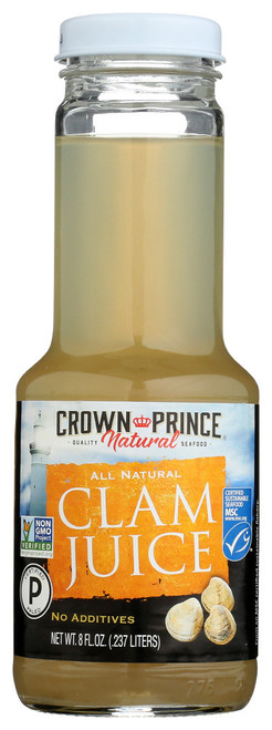 CROWN PRINCE CLAM JUICE ( 12X8 OZ ) CROWN PRINCE CLAM JUICE ( 12X8 OZ )