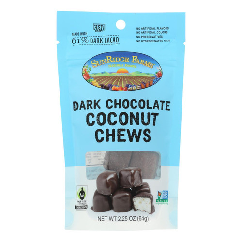 SUNRDG CNUT CHW DRK CHOC ( 8 X 2.25 OZ ) SUNRDG CNUT CHW DRK CHOC ( 8 X 2.25 OZ )
