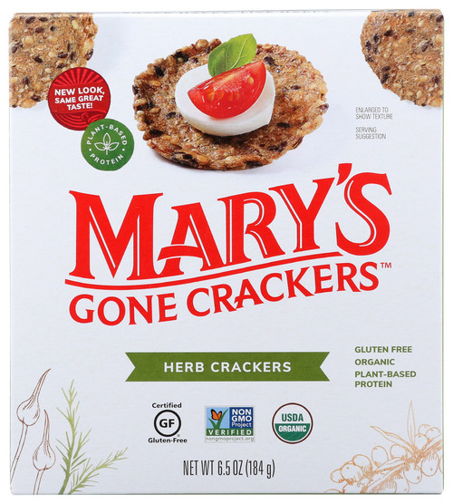 OG2 MGC HERB CRACKERS ( 6 X 6.5 OZ )