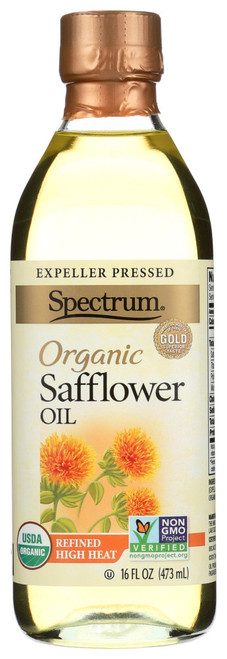 SPECTRUM NATURALS REFINED SAFFLOWER OIL ( 12X16 OZ ) SPECTRUM NATURALS REFINED SAFFLOWER OIL ( 12X16 OZ )