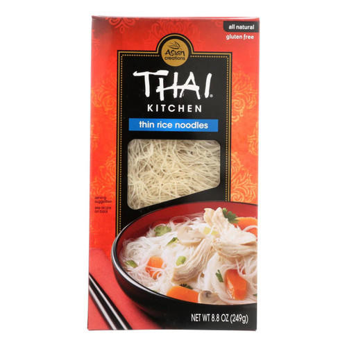 THAI KITCHEN THIN RICE NOODLES ( 12X8.8 OZ ) THAI KITCHEN THIN RICE NOODLES ( 12X8.8 OZ )