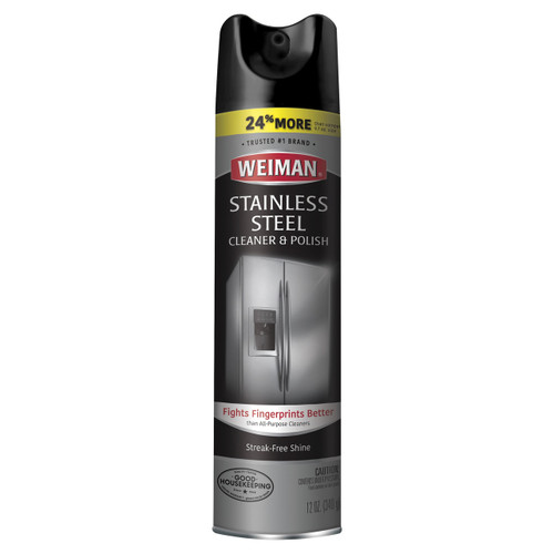 WEIMAN STNLS STEEL CLNR ( 6X12OZ ) WEIMAN STNLS STEEL CLNR ( 6X12OZ )
