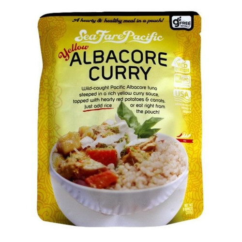 SEAFARE PACIFIC YELLOW ALBACORE CURRY ( 8X9 OZ ) SEAFARE PACIFIC YELLOW ALBACORE CURRY ( 8X9 OZ )