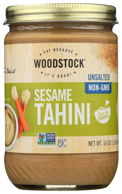 WOODSTOCK SESME TAHINI,UNSLTD ( 12X16OZ ) WOODSTOCK SESME TAHINI,UNSLTD ( 12X16OZ )