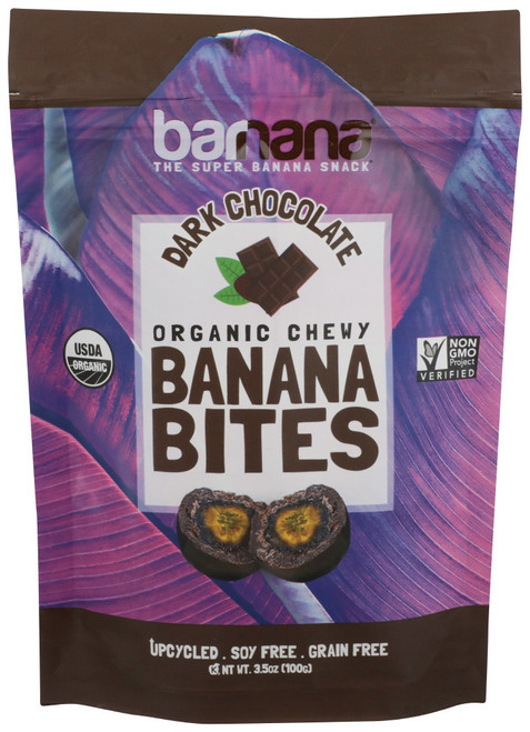 BARNANA CHOCOLATE BANANA BITES ( 12X3.5OZ )