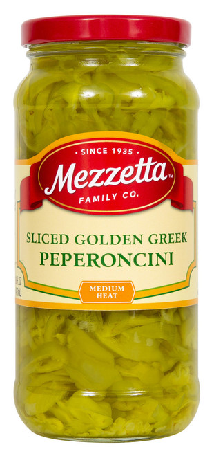 MEZZETTA GOLDEN SLC PEPPRCH ( 6X16OZ )