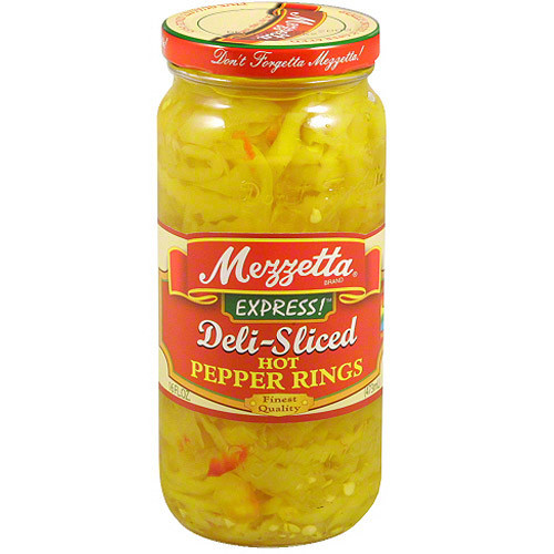 MEZZETTA HOT PEPPER RINGSLICED ( 6X16OZ ) MEZZETTA HOT PEPPER RINGSLICED ( 6X16OZ )