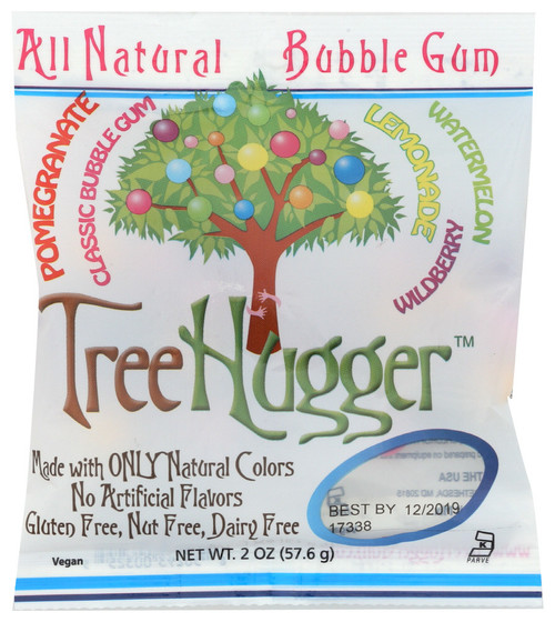 TREE HUGGER FANTSTC FRUIT BUBBLE EGUM ( 12X2OZ ) TREE HUGGER FANTSTC FRUIT BUBBLE EGUM ( 12X2OZ )