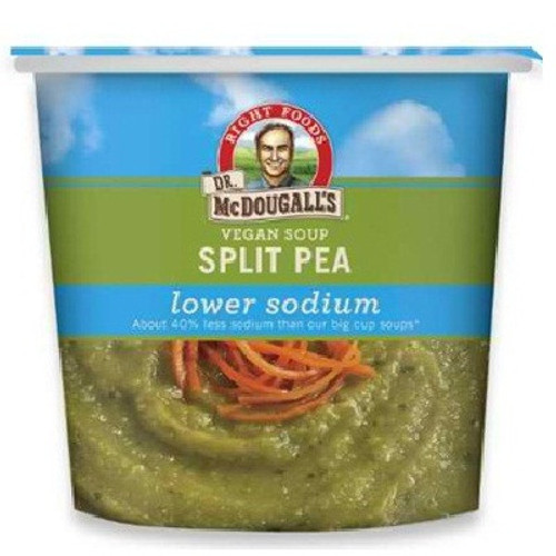 DR. MCDOUGALL'S SPLIT PEA SOUP LS GF ( 6X1.9OZ ) DR. MCDOUGALL'S SPLIT PEA SOUP LS GF ( 6X1.9OZ )