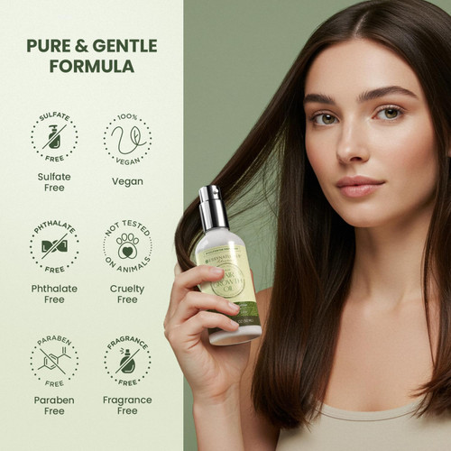 Essynaturals Hair Growth Oil with Biotin - Caffeine and Castor Oil for Fuller, Thicker, Longer Hair