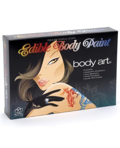 Kwanjai Shop Edible Body Paint - All Skin Types - Palette Box - Not Water Resistant - Safe for Body Art