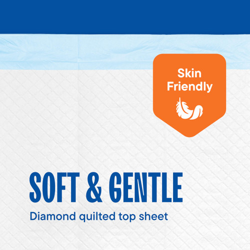 Chucks Pads Disposable Adult Underpads [100-Pack] 36"x36" XXXL Super-Absorbent Incontinence Bed Pads – Large Leak-Proof Mattress Protector Pee Pads for Adults, Seniors, Kids & Pets