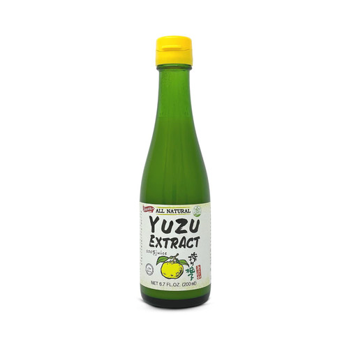 Shirakiku Japanese Yuzu Extract - Pure Yuzu Juice - Versatile Extract Used for Baking, Food Flavouring and Asian Drink Mixture | - 6. 76 Fl Oz