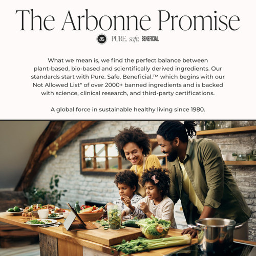 Arbonne GreenSynergy Elixir – Citrus-Flavored Greens Powder with 13 Digestive Enzymes, Vegan Collagen Builder, Probiotics, and Prebiotics – Supports Gut Health and Digestion – 30 Stick Packs