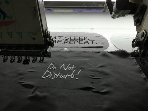 ALASKA BEAR Natural Silk Sleep Mask, Blindfold, Super Smooth Eye Mask with Classy Embroidery(Funny) Off