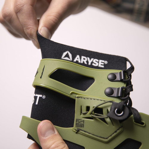 ARYSE IFAST Ankle Brace - Ankle Stabilizer For Men & Women - Great For Basketball, Volleyball, Soccer & More! (X-Small, Black, Single)