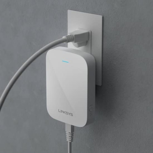 Linksys RE7350 Dual-Band Wi-Fi 6 AX1800 Wireless Range Extender (Renewed)