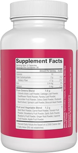 NUU3 Nature’s Superfuel Provides Daily Nutritional Support for Immunity, Wellness, Active Lifestyle & Well-Being - Vitamins Minerals & Antioxidants - 120 Capsules (Pack of 2)