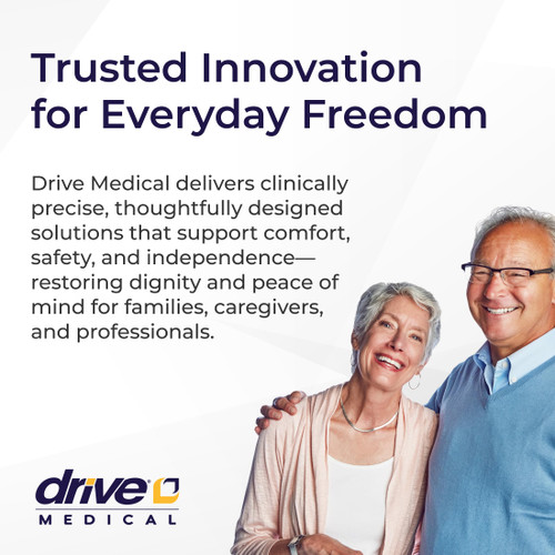 Drive Medical Nitro Sprint Foldable Rollator Walker with Seat - Lightweight Support - Large Wheels - Compact Folding Design - Adjustable Comfort - Standard Size - Red