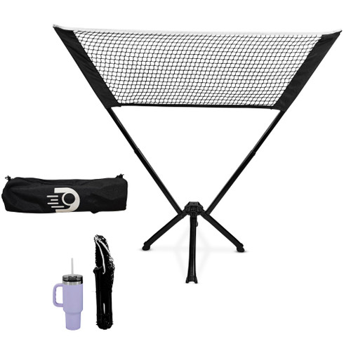 Dinkaroo™ Mini Portable Practice Pickleball Net – Pop-Up Practice Net for Dinks, Volleys & Warm-Ups – Lightweight, Compact, and Travel-Ready (Patent Pending)