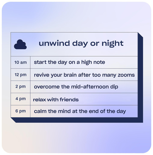 Recess Mood Magnesium & Adaptogen Drink, Relaxation Beverage, 12 Ounce (Variety Pack, 12 Pack)