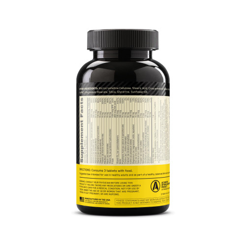 Optimum Nutrition Opti-Men Daily Multivitamin for Men, Immune Support Supplement with Amino Acids, 80 Day Supply, 240 Count, (Packaging May Vary)