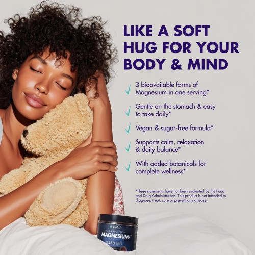 Magnesium Glycinate 2150MG Gummies for Women and Men, High Absorption Magnesium Glycinate, Citrate, Malate, Sugar Free, Vegan, 60 Chews, Pack of 2, Orange