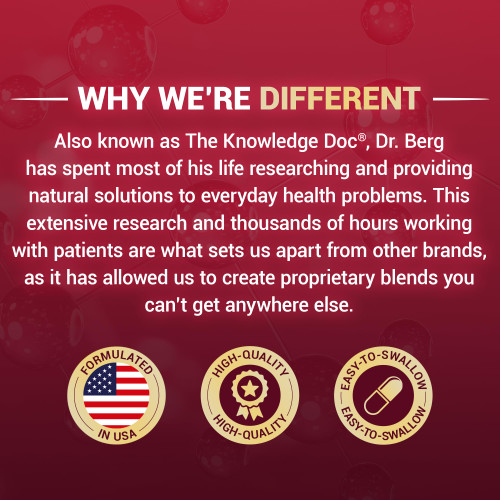 Dr. Berg Zinc 30mg Enhanced with Magnesium, Vitamin D3, Selenium, & Copper - Zinc Supplements for Men & Women - Chelated Zinc for Immune, Skin, Hair, & Nails Support* - 60 Capsules