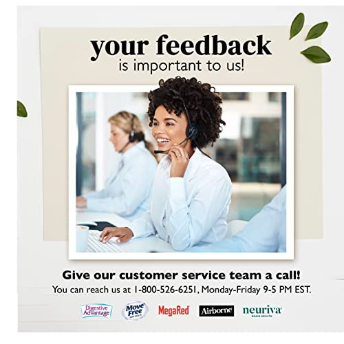 Move Free Advanced Glucosamine Chondroitin MSM + Vitamin D3 Joint Support Supplement, Supports Mobility Comfort Strength Flexibility & Bone + Immune Health - Tablet, 3x120ct Bottles (120 servings)*