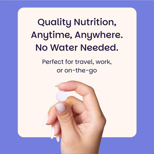 EZ Melts Zinc - Supplement for Immune, Digestive & Skin Health Support - Non-GMO, Vegan & Gluten-Free - Blueberry Blast - 60 Dissolvable Tablets (60 Servings)