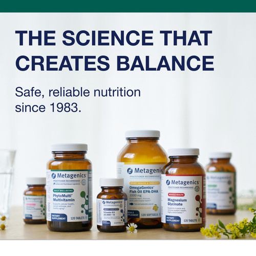 Metagenics PhytoMulti with Iron - Daily Multivitamin for Men & Women with Phytonutrients* - Methylfolate, Vitamins A‑K, Zinc & B6 - Iron Bisglycinate 18 mg - Non‑GMO, Gluten‑Free - 60 Tablets