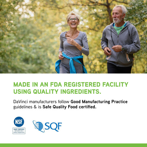 DAVINCI Labs ADK - Helps Support Bone, Heart & Immune Health - Dietary Supplement with Vitamins A, D3 & K2 (as MK-7) - Vegetarian, Gluten Free & Soy Free - 30 Capsules