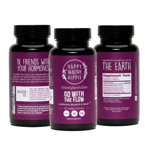 Hormone Balance for Women – PMS Support Supplement, Menopause & Perimenopause | Bloating Relief, Menstrual Cramp, Mood, PMDD | Chasteberry Supplements, Black Cohosh, Dong Quai | Vegan, Non-GMO, 60 Ct