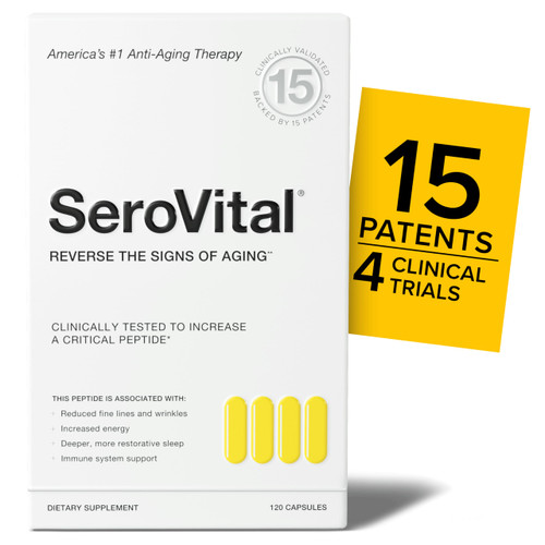 Serovital Renewal Complex - Anti Aging Supplements - Amino Acids - Peptides - Improved Energy and Immunity, Better Deeper Sleep, 30-Day Supply