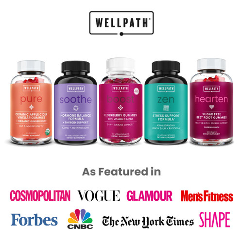 WellPath Soothe Cortisol Manager - Cortisol Supplements for Women with KSM-66® Ashwagandha & L-Theanine - Stress Support, Detox - 11-in-1 Complex, Vegan, Made in USA, Non-GMO, 60 Ct