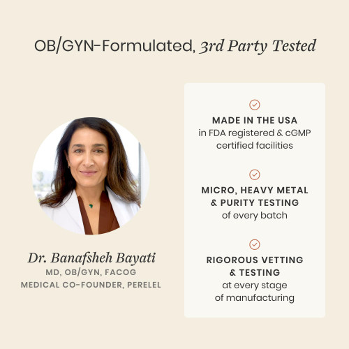 Perelel Mom Multi Support Pack, Postnatal Vitamins for Women with Omega 3 Dha, Iron, Collagen, & Vitamin B12 to Support Postpartum Health, Soy & Gluten Free, Non GMO, 30 Daily Pill Packs